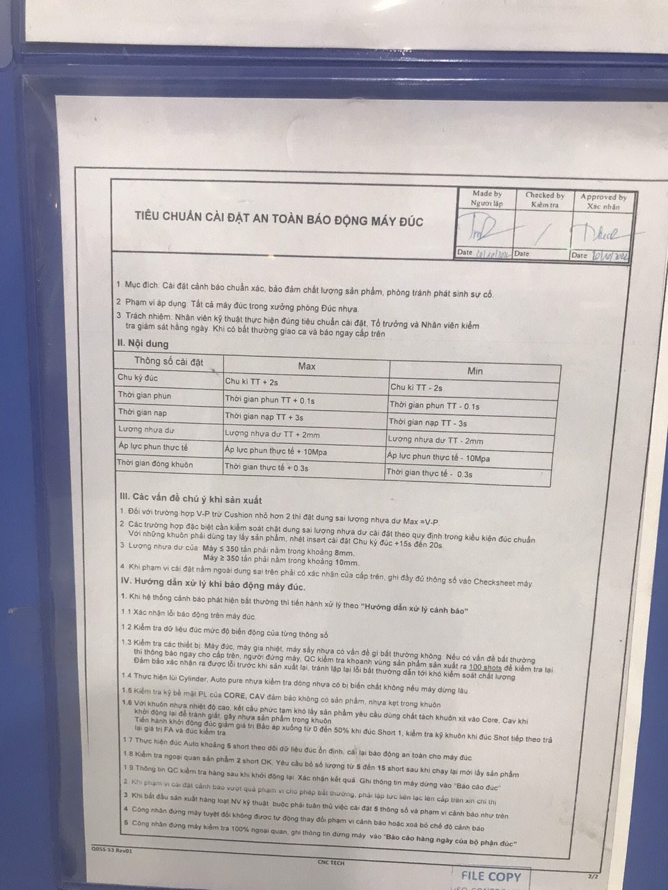 Instructions for use